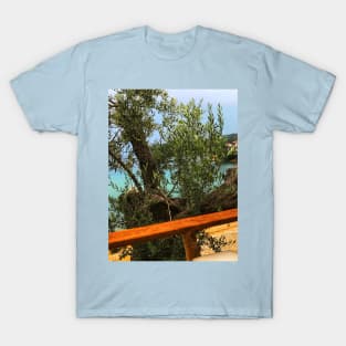 Greek beachfront café bar T-Shirt